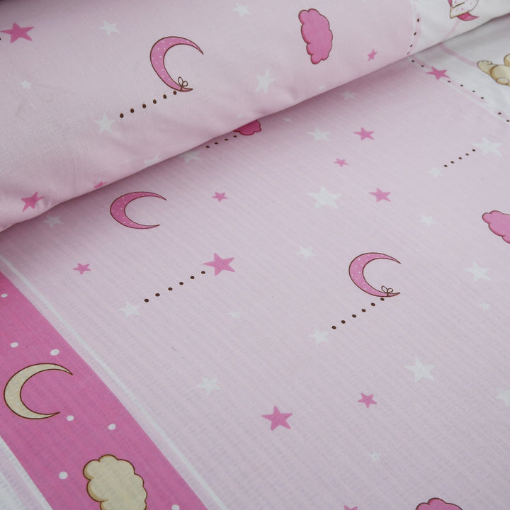 2 Pcs Luxury Single Printed Bed Sheet -1366