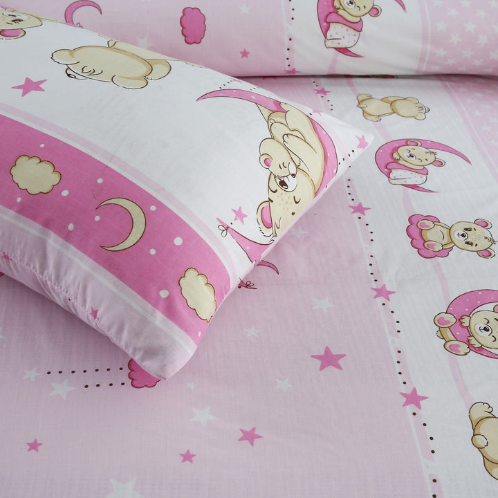 2 Pcs Luxury Single Printed Bed Sheet -1366