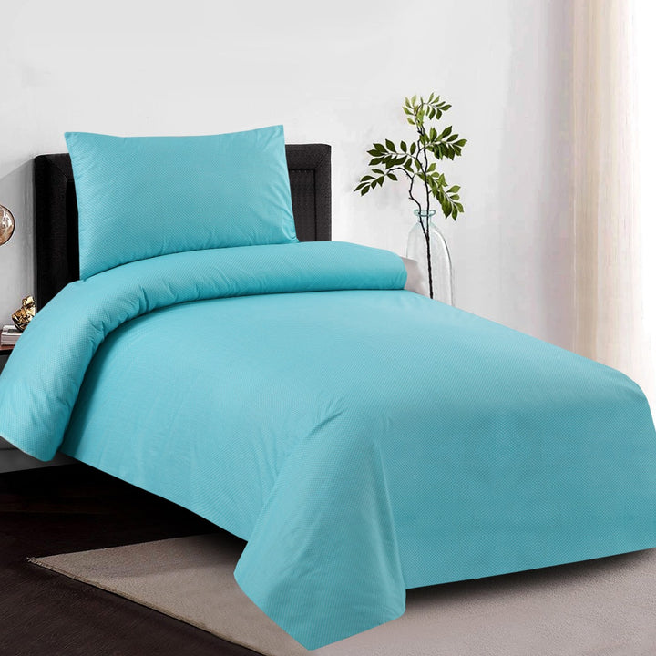 2 Pcs Luxury Single Printed Bed Sheet -1380