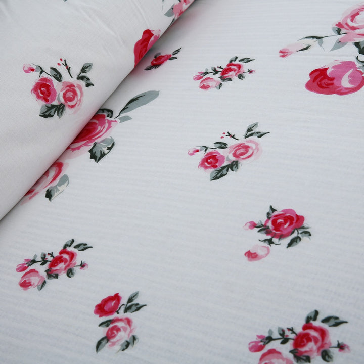 2 Pcs Luxury Single Printed Bed Sheet -1402