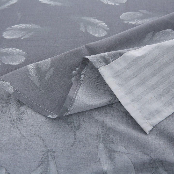 3 Pcs Cuffed Printed Bedsheet Set - 1497