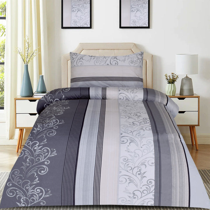 2 Pcs Printed Bed Sheet NS-1080