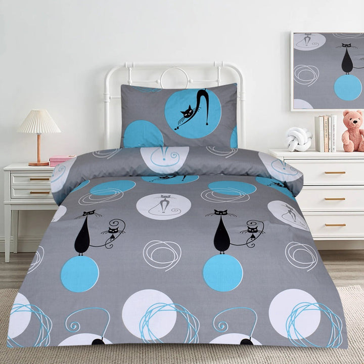2 Pcs Printed Bed Sheet NS-1092