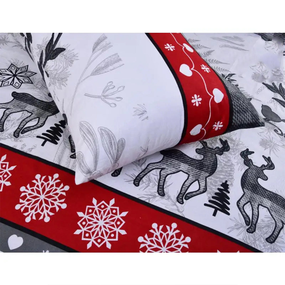 2 Pcs Printed Bed Sheet NS-624