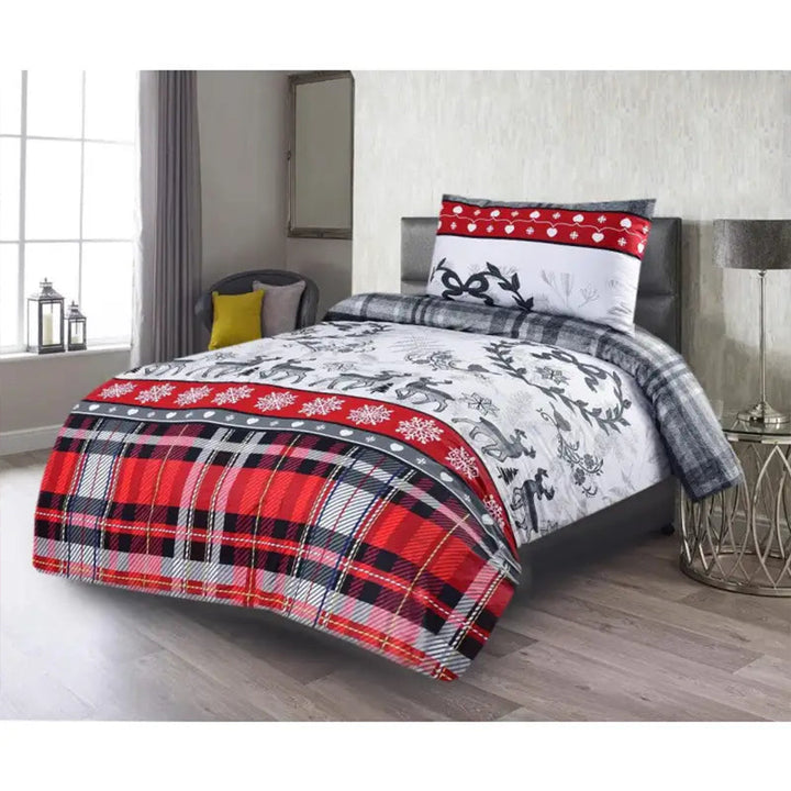 2 Pcs Printed Bed Sheet NS-624