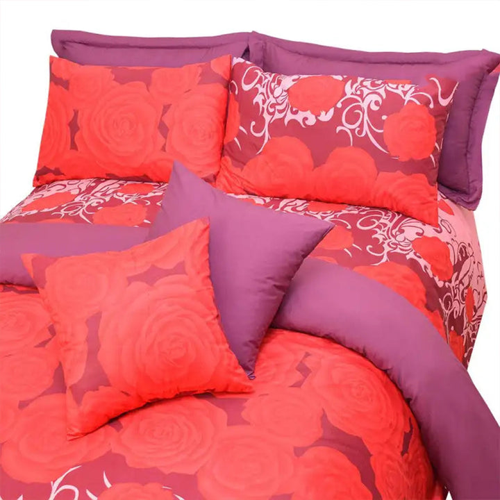 8 PC's Printed Duvet Set