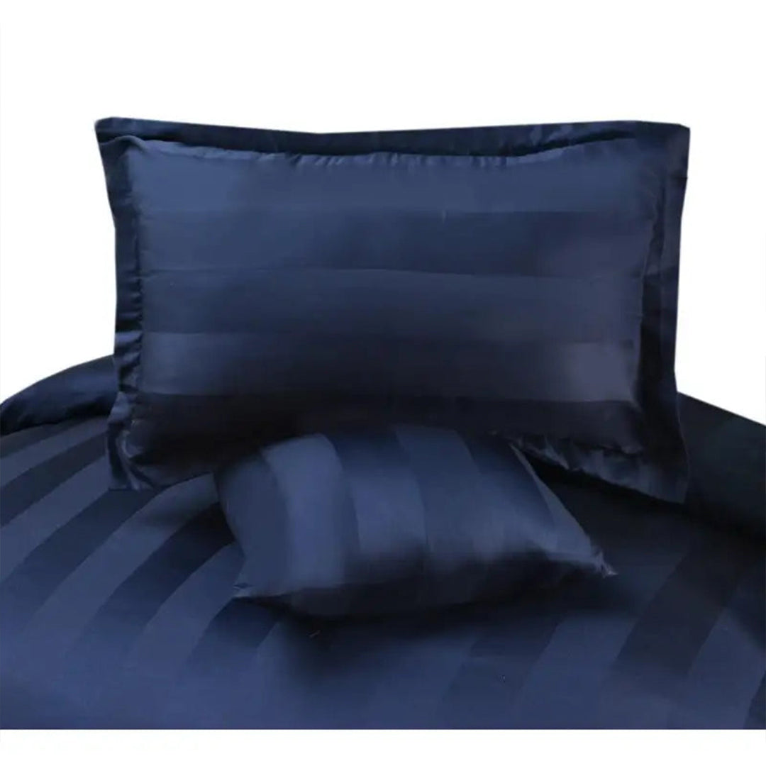 3 Pcs Satin Strip Bed Sheet NS-592