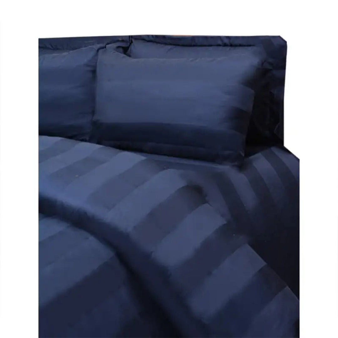 3 Pcs Satin Strip Bed Sheet NS-592