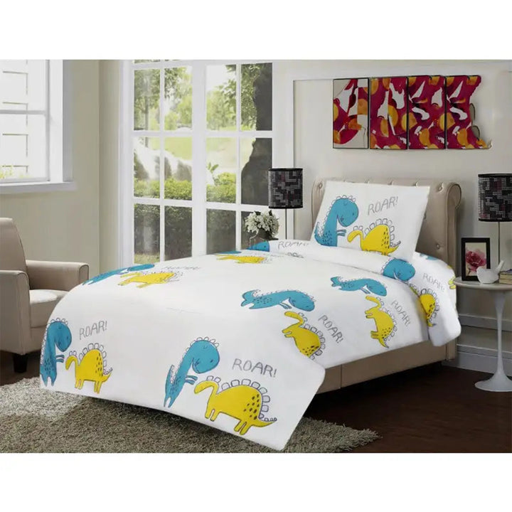 2 Pcs Printed Bed Sheet NS-544