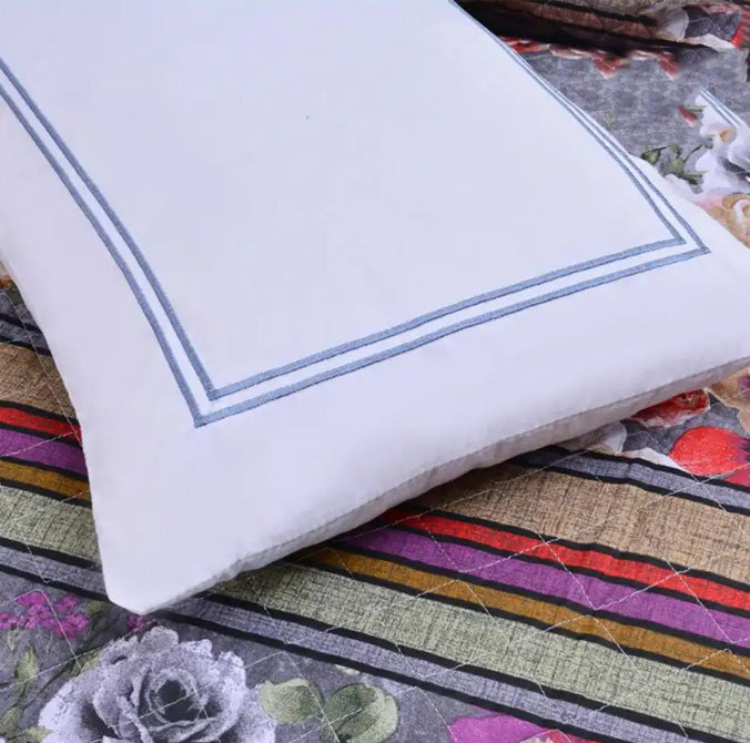 5 Pcs Quilted Printed Bedspread set NS-13