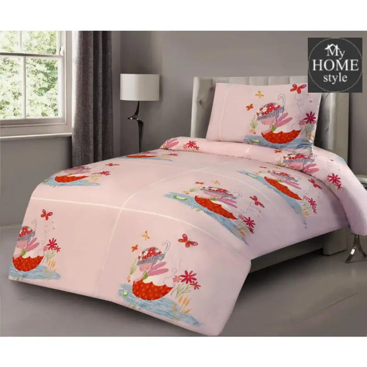 3 PC's Printed Duvet Set - myhomestyle.pk