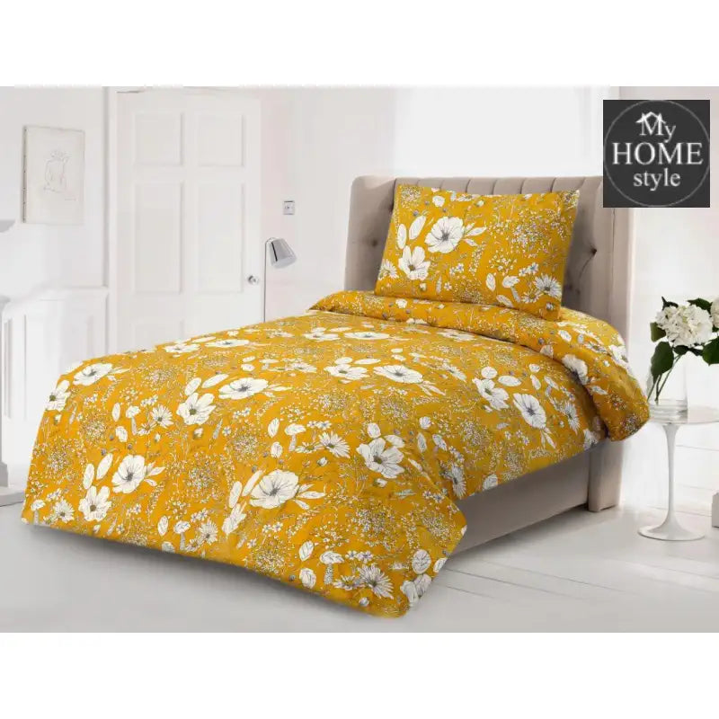 3 PC's Printed Duvet Set - myhomestyle.pk