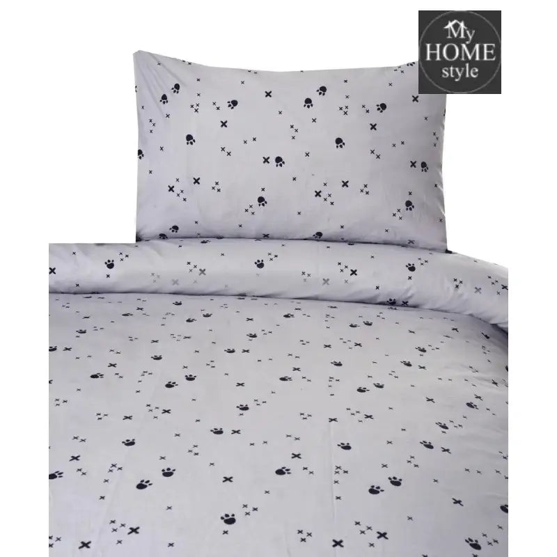 3 PC's Printed Duvet Set - myhomestyle.pk