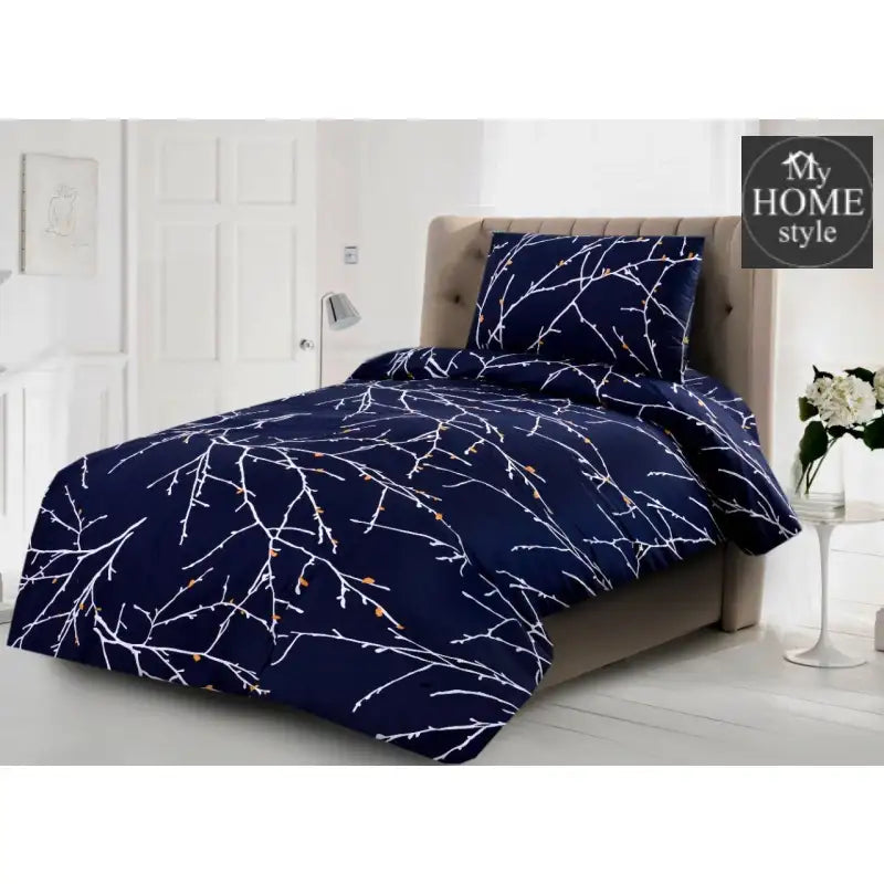 3 PC's Printed Duvet Set Single Size - myhomestyle.pk