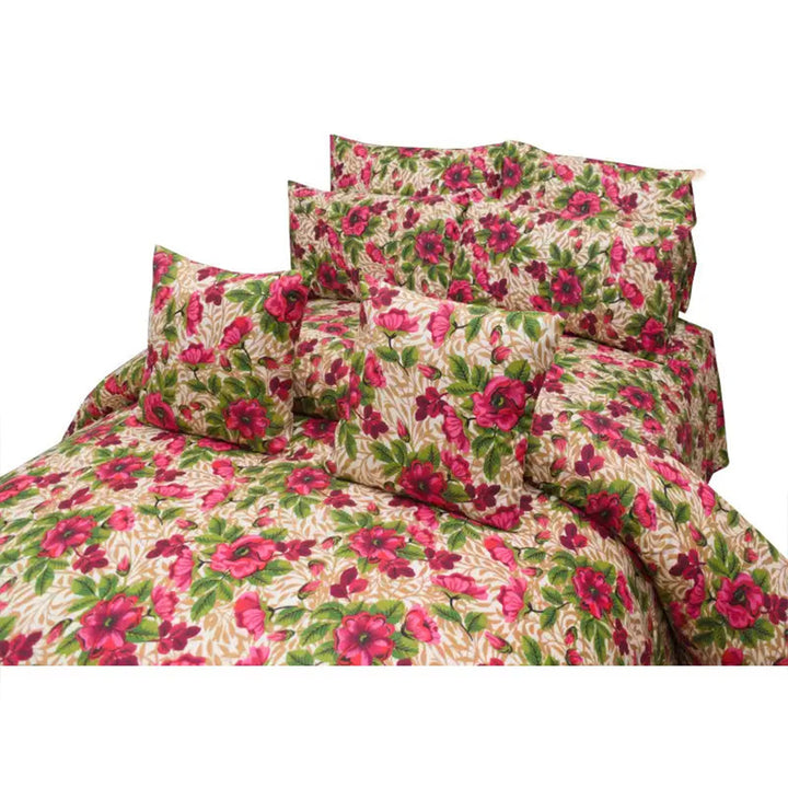 8 PC'S PRINTED DUVET SET 839