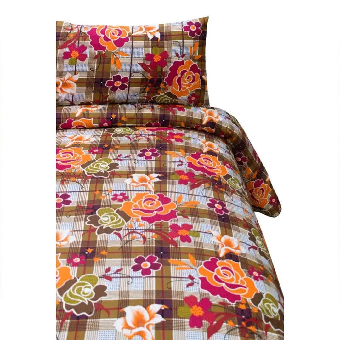 3 PCS PRINTED KING SIZE BED SHEET 811
