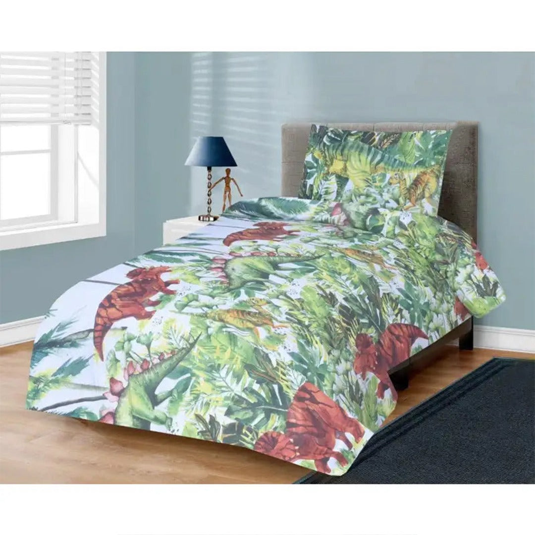 2 Pcs Printed Single Bed Sheet NS-771