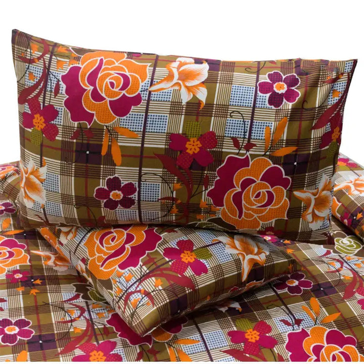 3 PCS PRINTED KING SIZE BED SHEET 811