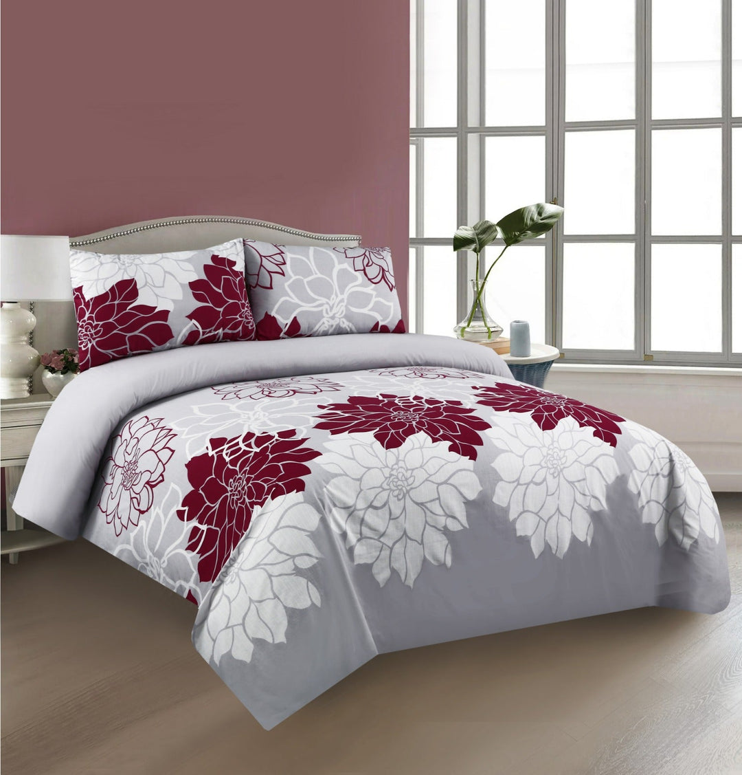 3 Pcs Premium Printed Bedsheet Set - Hero Image