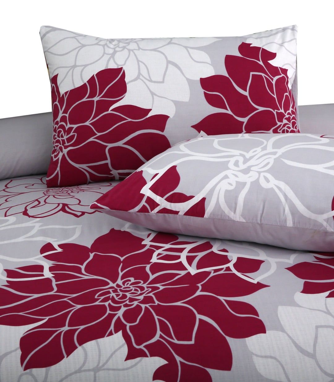 3 Pcs Premium Printed Bedsheet Set - macro shoot