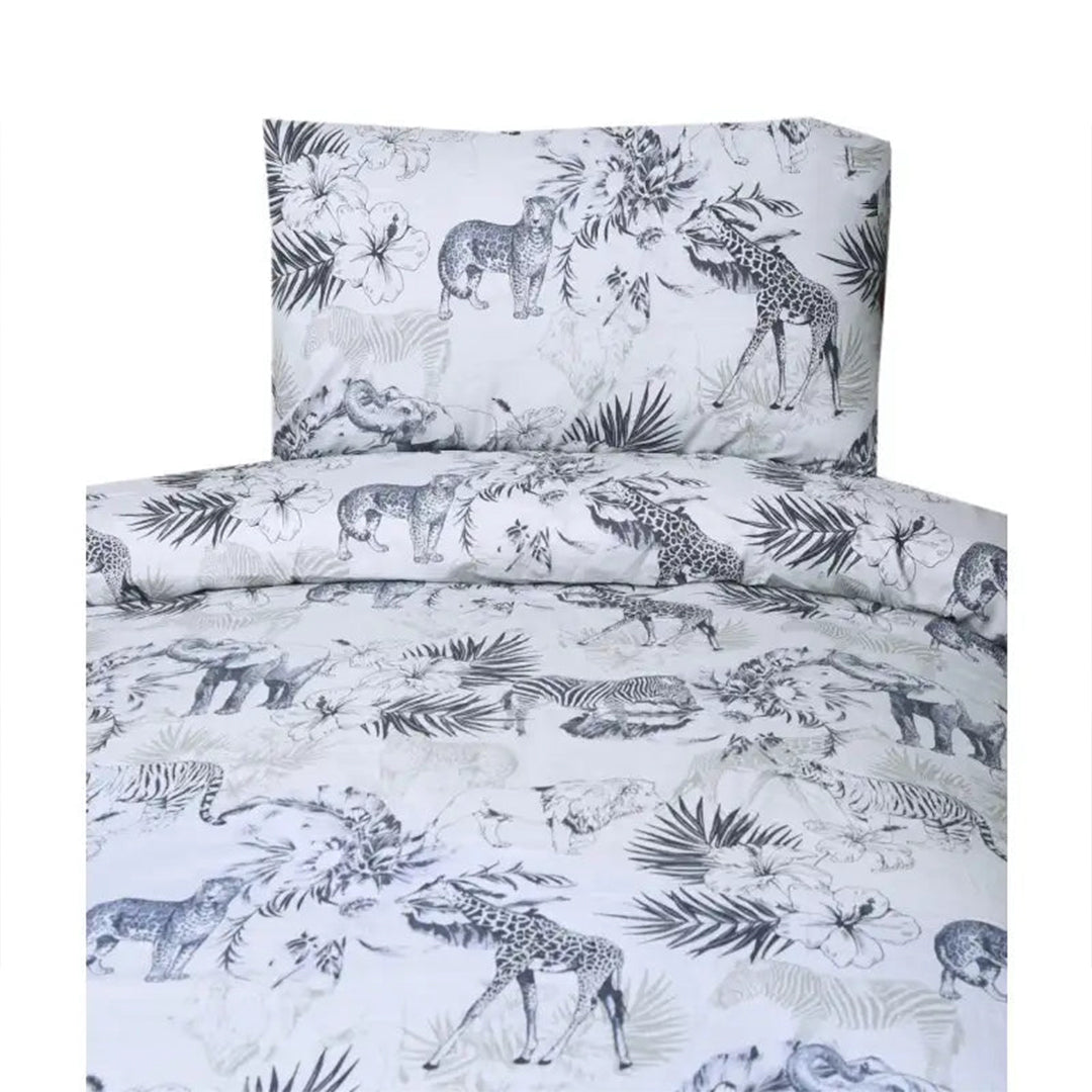 2 Pcs Printed Bed Sheet NS-689