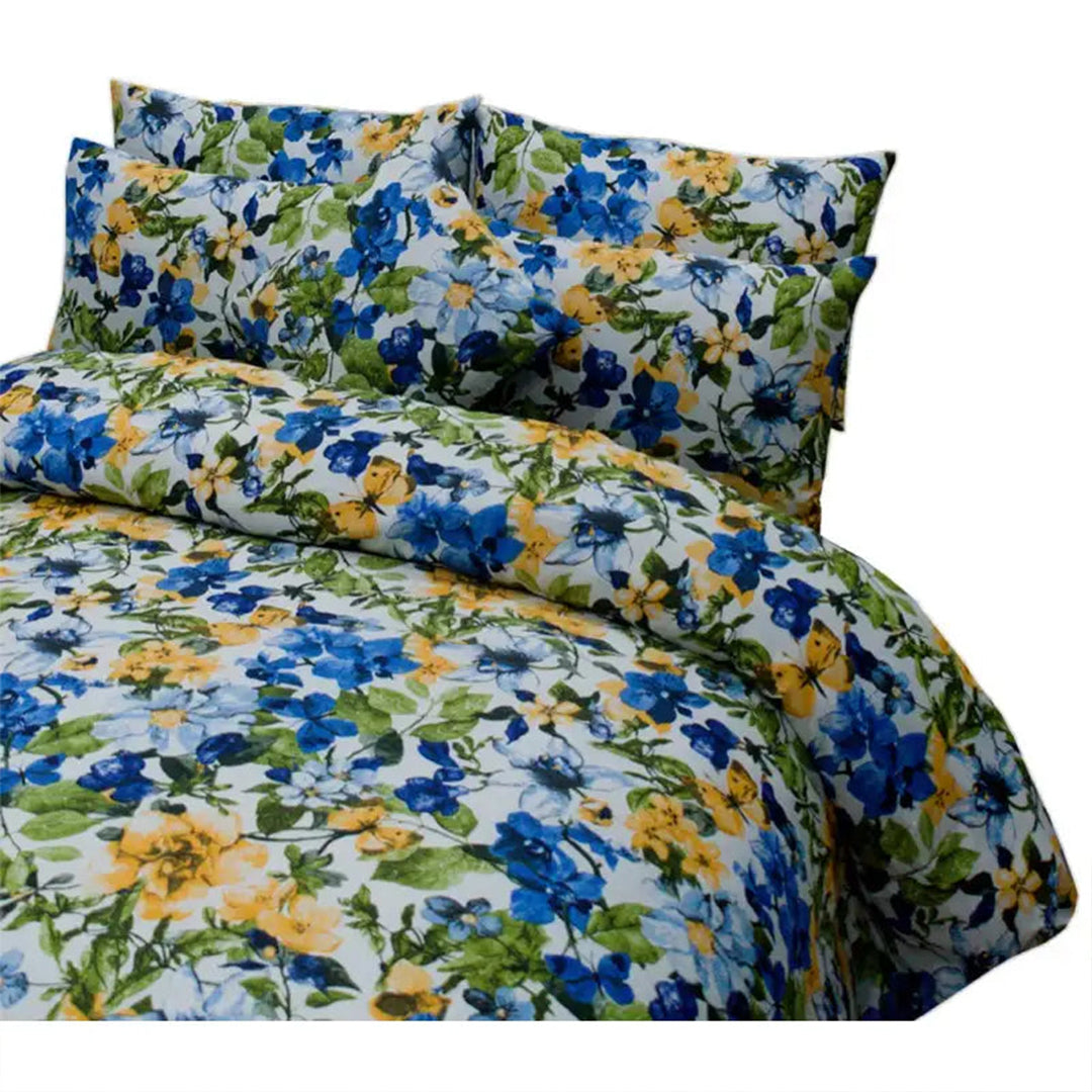 8 PC'S PRINTED DUVET SET 834