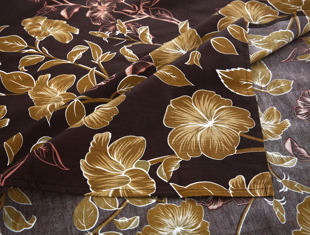 5 Pcs Elegant Printed Bed Sheet -1244