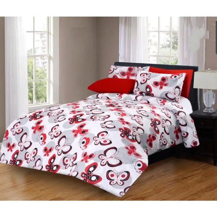 5 Pcs Printed Bed Sheet NS-606