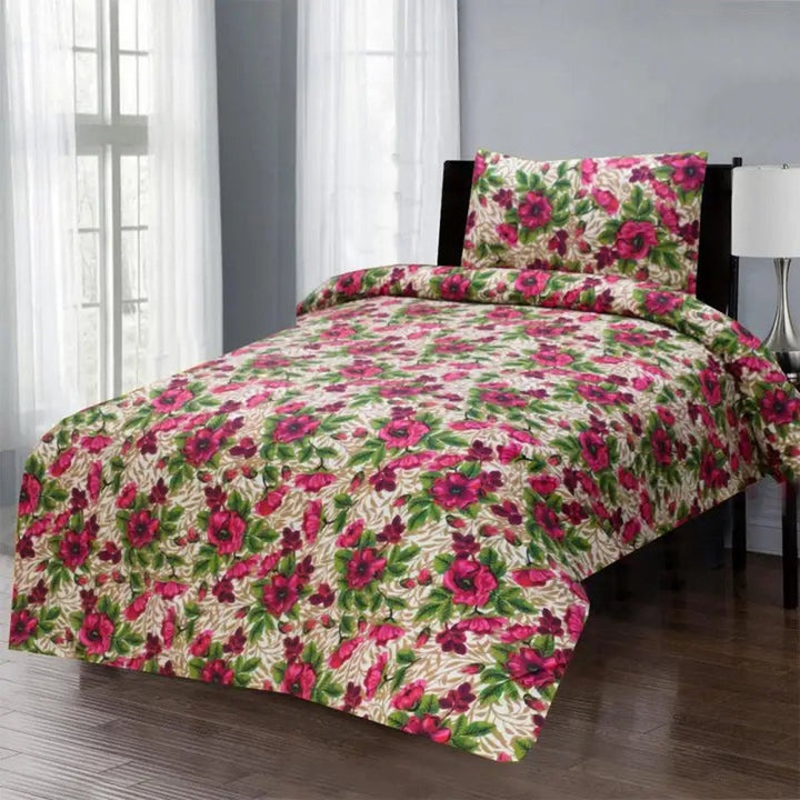 Luxury 2 Pc's  Bedsheet 809