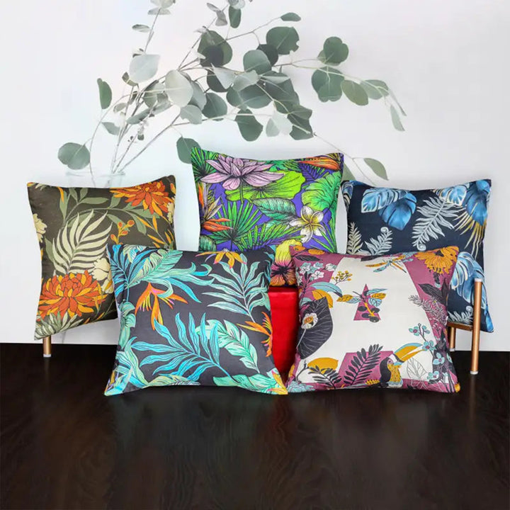 Pack of 5 Duck Digital Printed Cushion covers