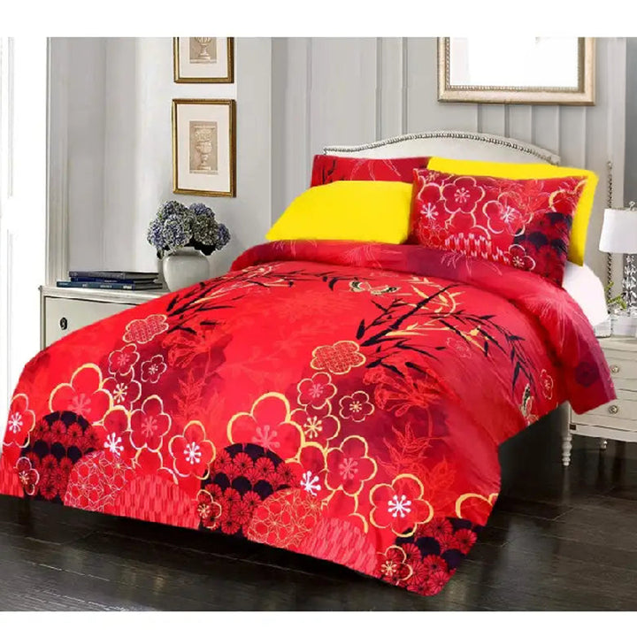 5 Pcs Printed Bed Sheet NS-625