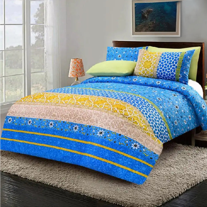 5 Pcs Printed Bed Sheet NS-487