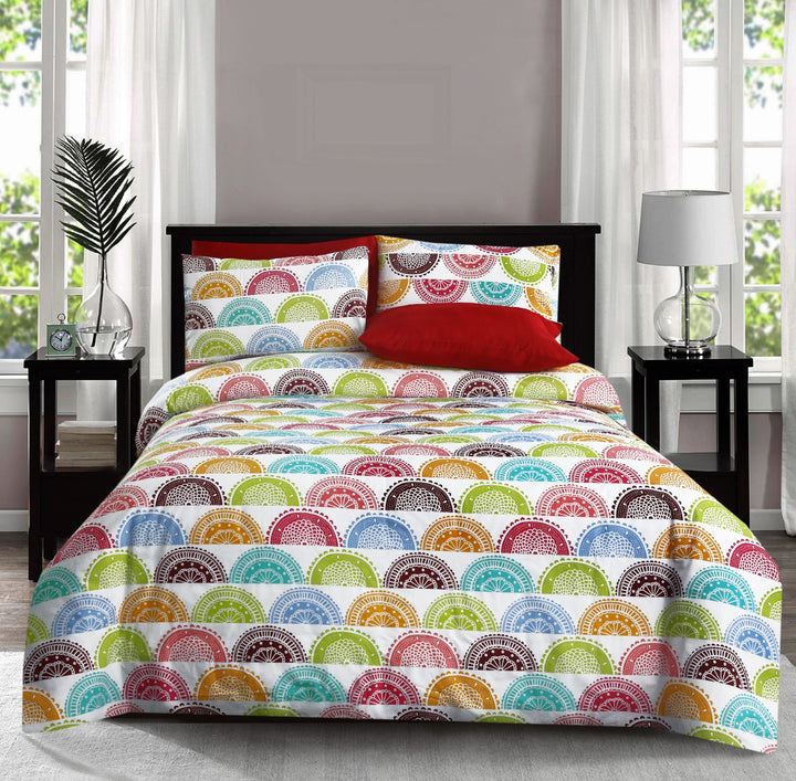 5 Pcs Printed Bed Sheet NS-605