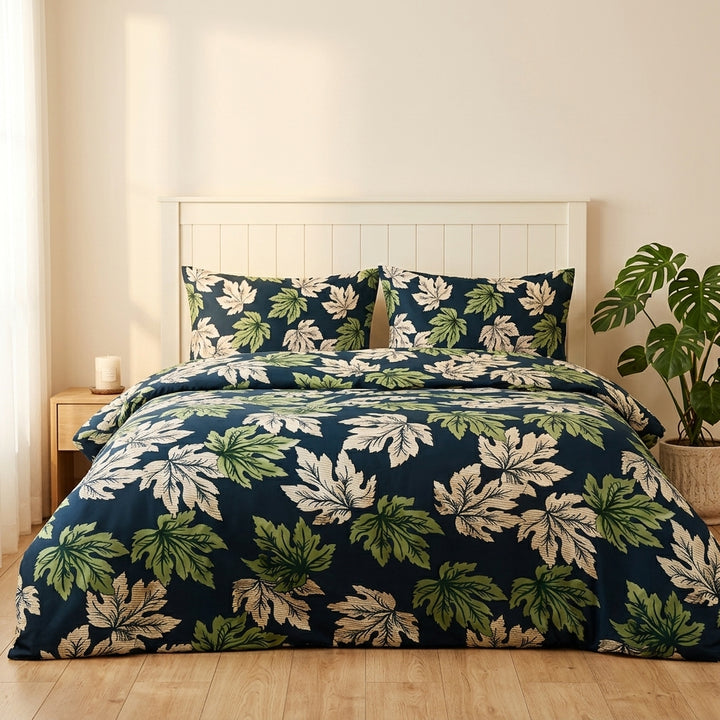 Green Haven Printed Bedsheet - 1721