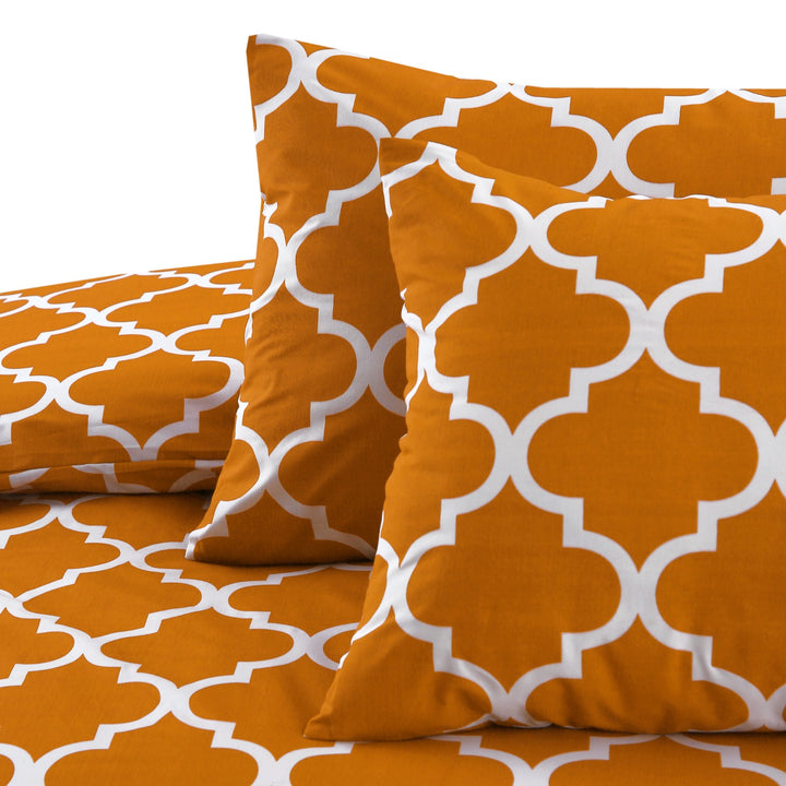 Delight Printed Duvet Set Pillow Covers