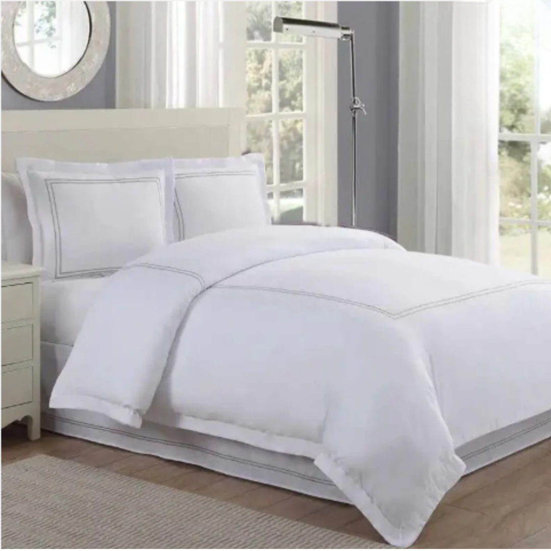 Luxury Satin Embroidered Baratta Duvet Sets - 1632