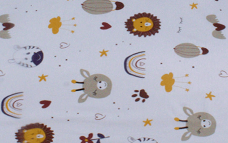2 Pcs Printed Bed Sheet NS-995