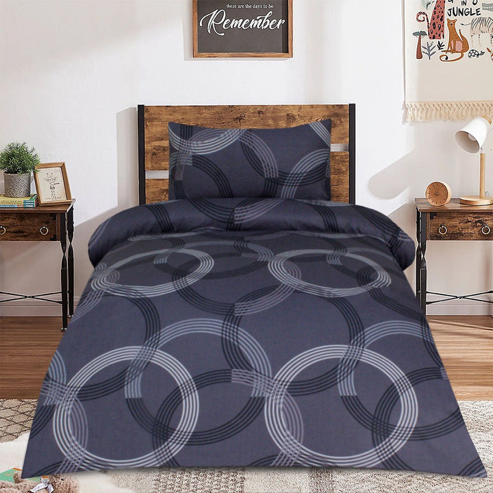 2 Pcs Printed Bed Sheet NS-1023