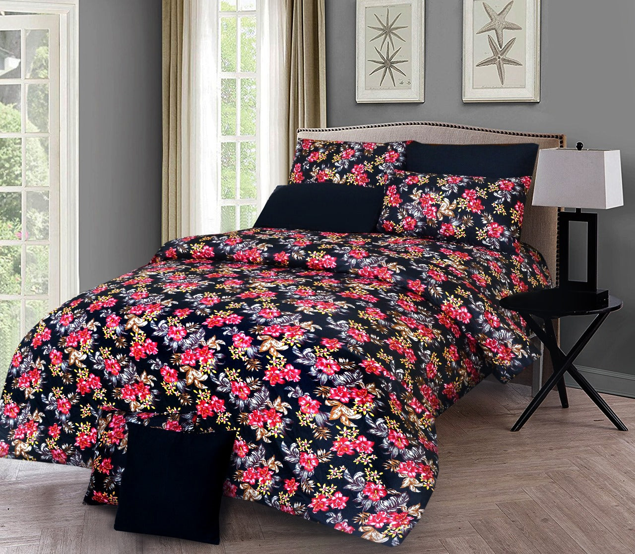 8 PC's Printed Duvet Set NS - 1192 – nishatstudio