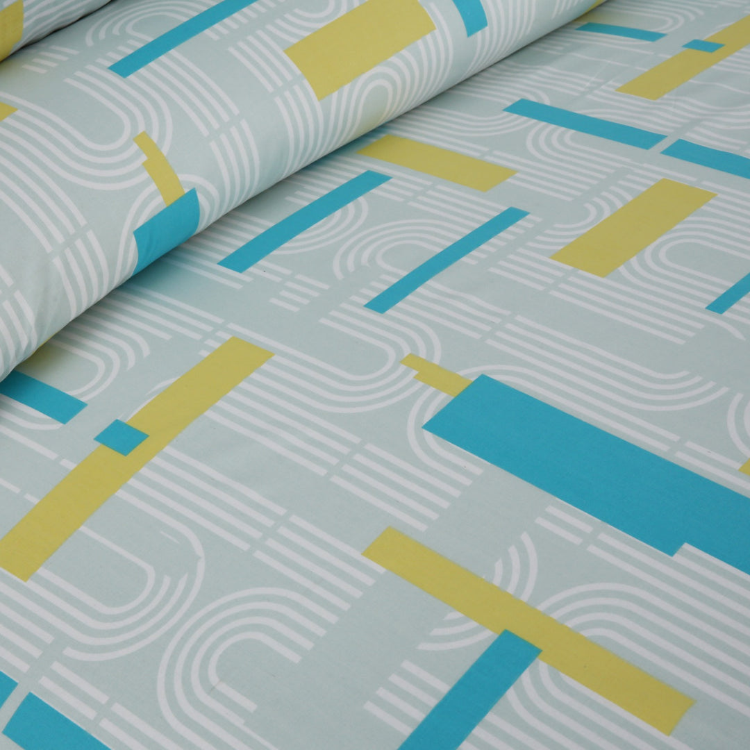 3 Pcs Premium Printed Bedsheet Set - 1311