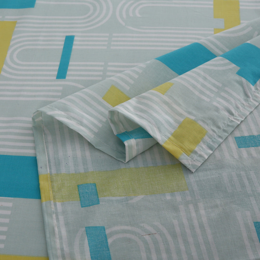 3 Pcs Premium Printed Bedsheet Set - 1311