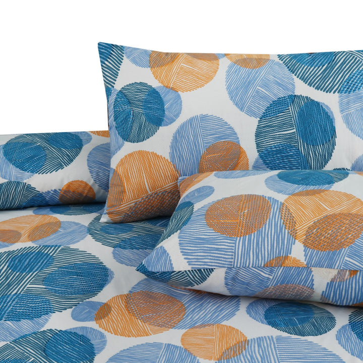 3 Pcs Premium Printed Bedsheet Set - 1326