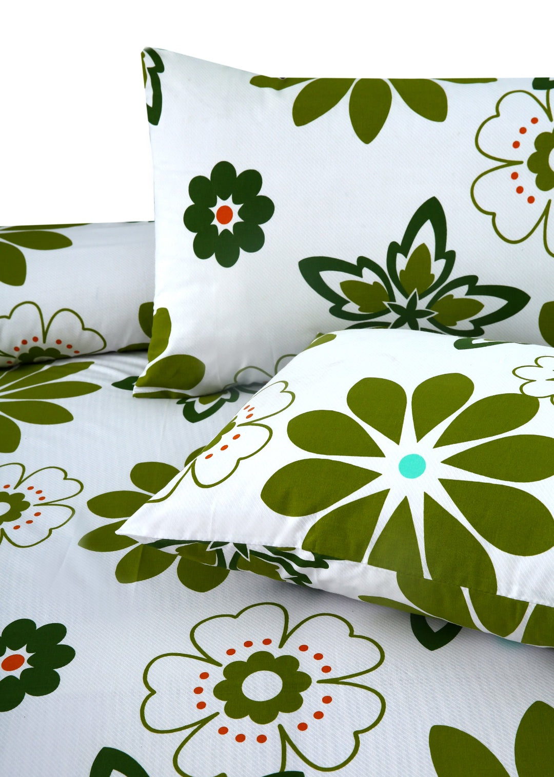 3 Pcs Premium Printed Bedsheet Set - 1332