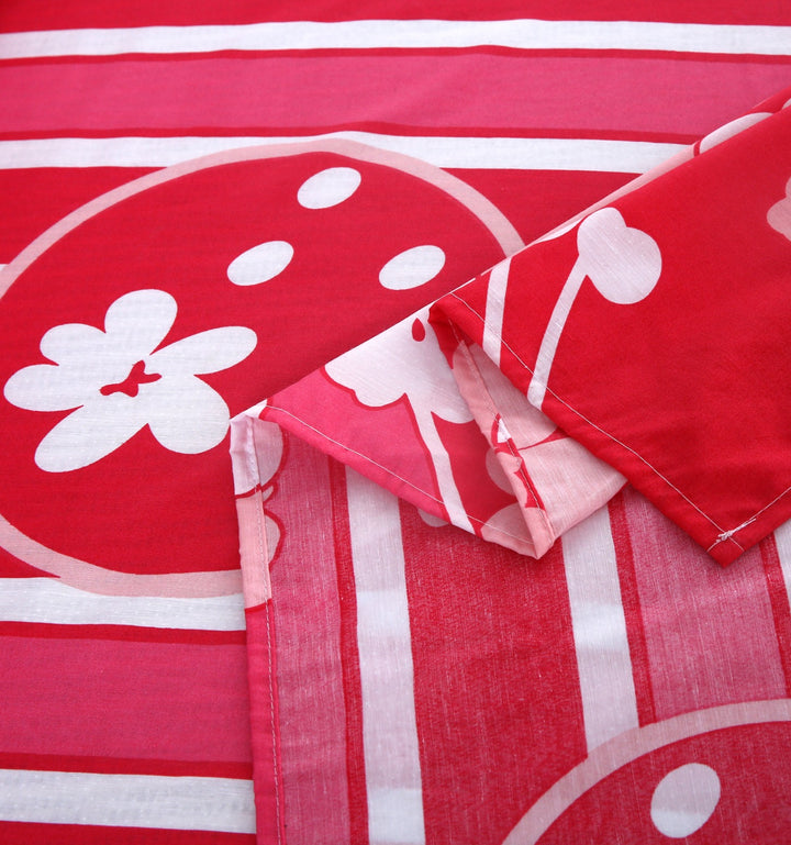 3 Pcs Premium Printed Bedsheet Set - 1333