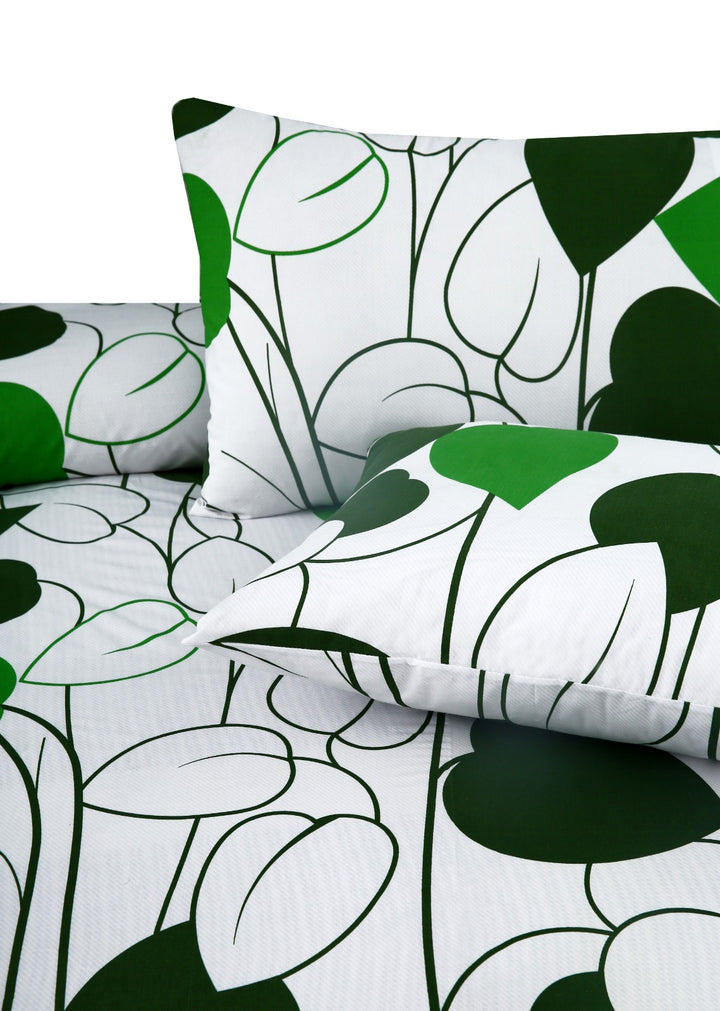 3 Pcs Premium Printed Bedsheet Set - 1334