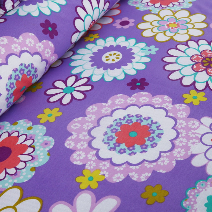 3 Pcs Premium Printed Bedsheet Set - 1337