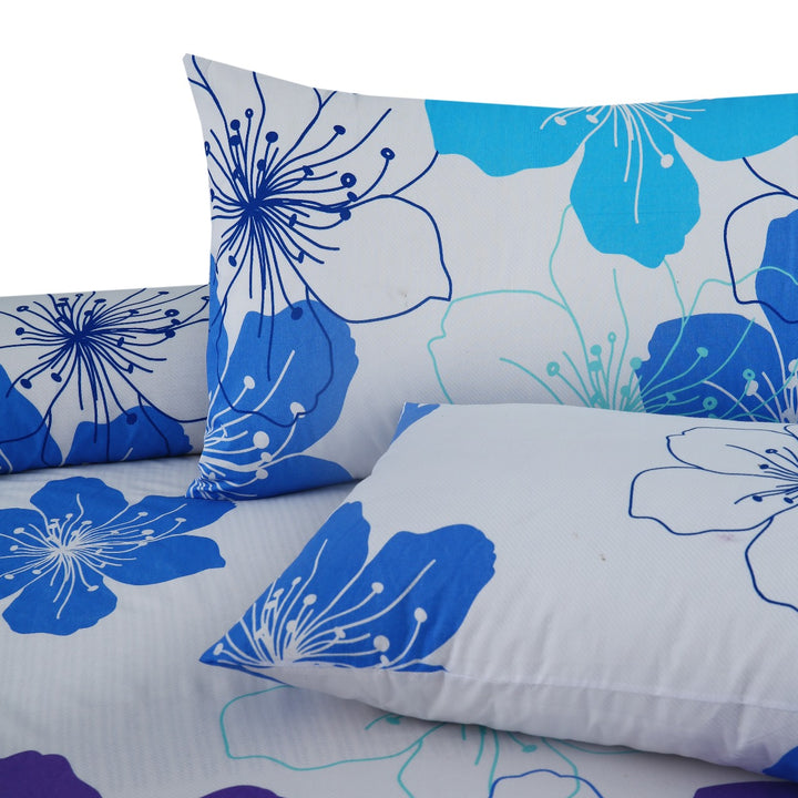 3 Pcs Premium Printed Bedsheet Set - 1338