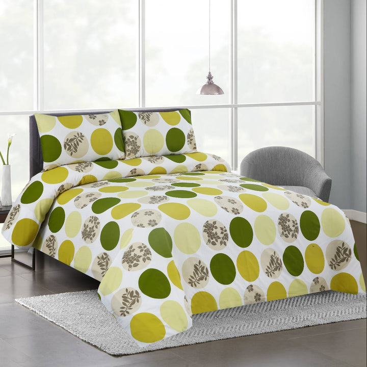 3 Pcs Premium Printed Bedsheet Set - 1340