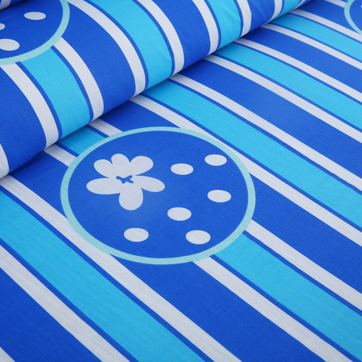 3 Pcs Premium Printed Bedsheet Set - 1343
