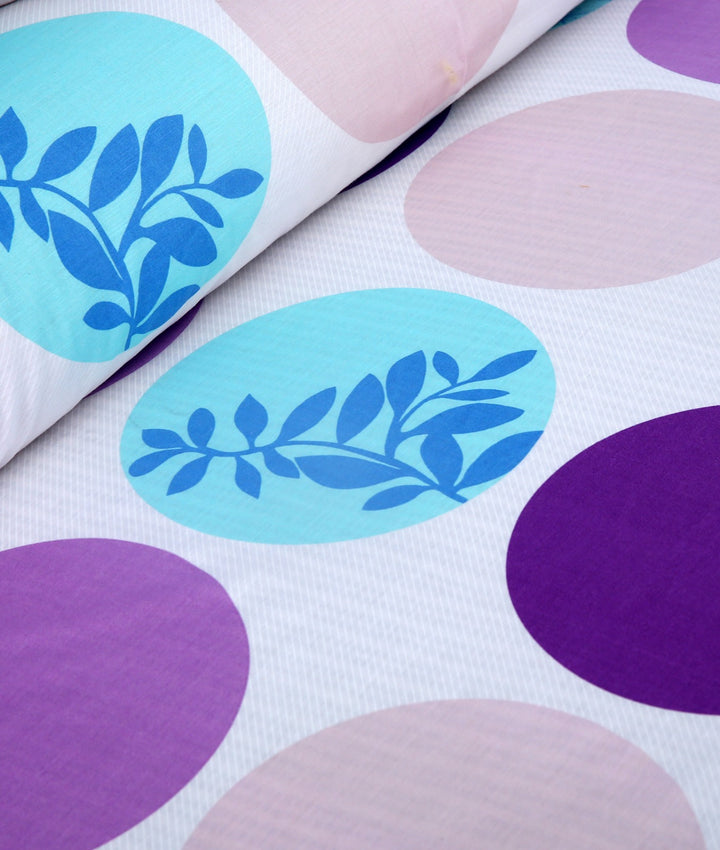 3 Pcs Premium Printed Bedsheet Set - 1348